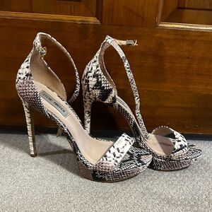 Steve Madden Starlet Snake Heels
